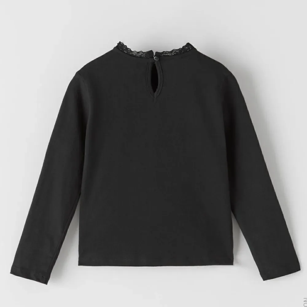 ZARA Kids | Black | COTTON LACE TOP